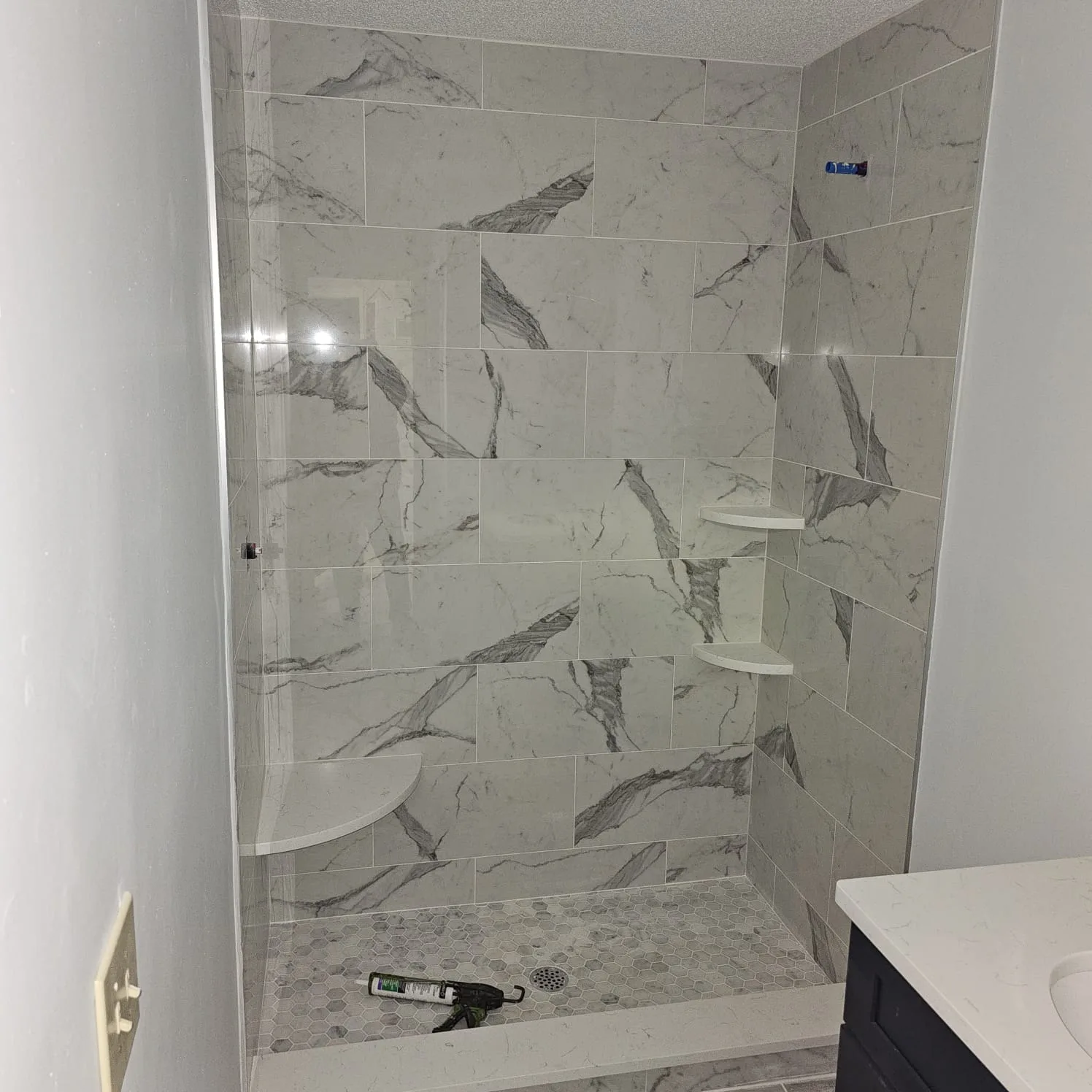Glass installation project