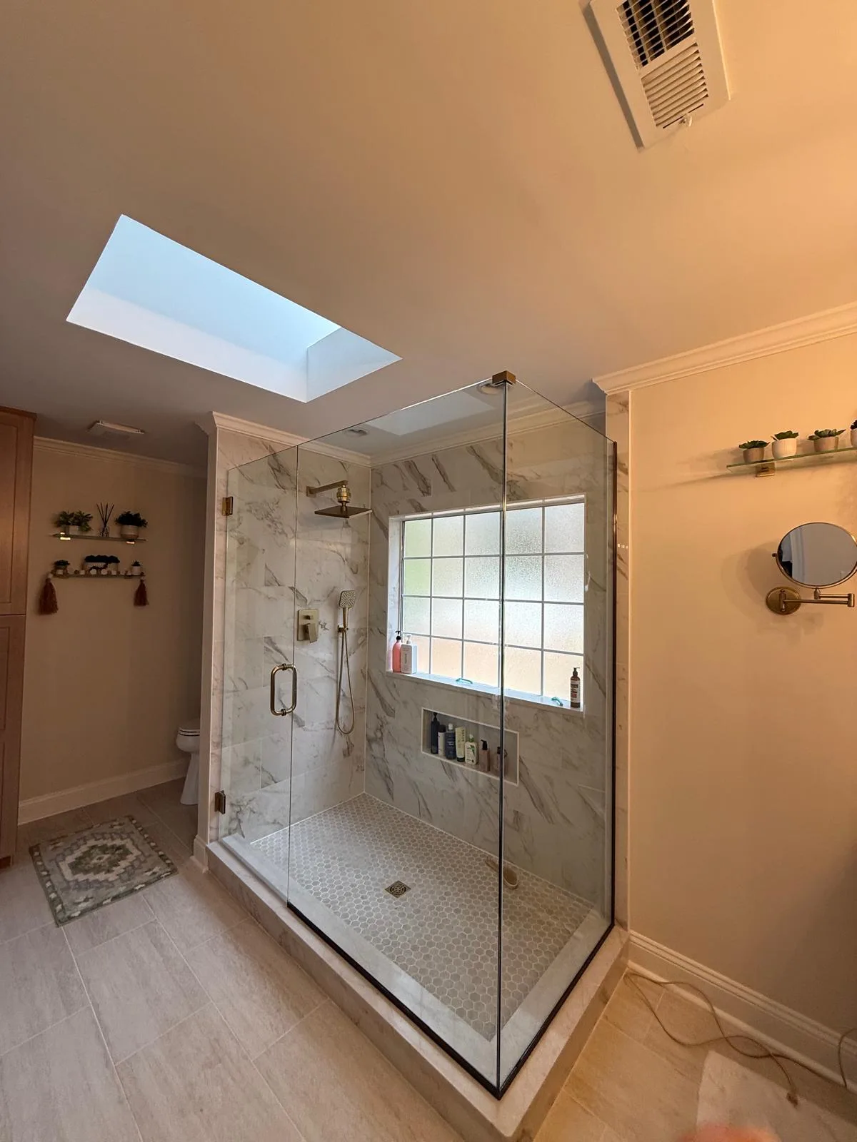 Glass installation project