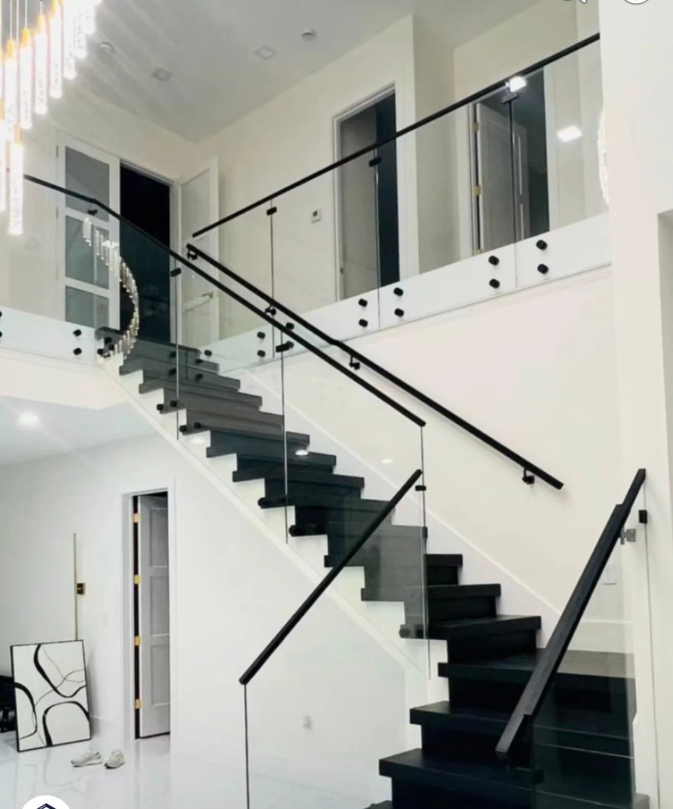 Glass installation project