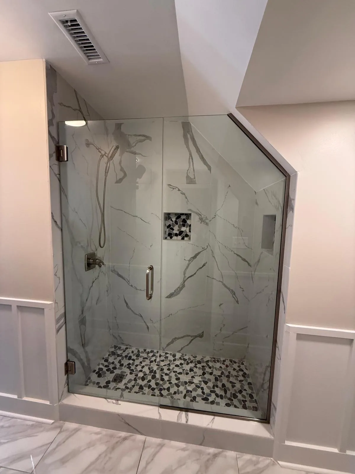 Glass installation project